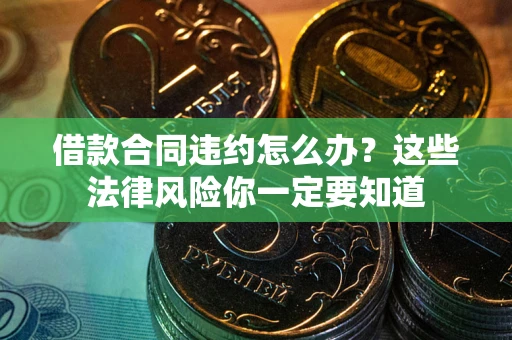 武汉借款合同违约怎么办？这些法律风险你一定要知道