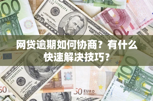 武汉网贷逾期如何协商？有什么快速解决技巧？