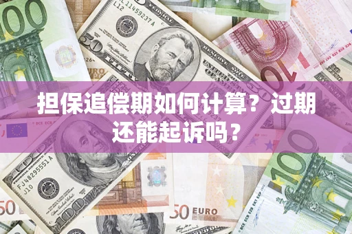 武汉担保追偿期如何计算？过期还能起诉吗？