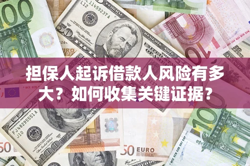 武汉担保人起诉借款人风险有多大？如何收集关键证据？