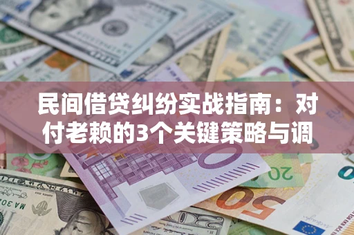 武汉民间借贷纠纷实战指南：对付老赖的3个关键策略与调解盲区解析