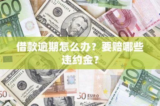 武汉借款逾期怎么办？要赔哪些违约金？