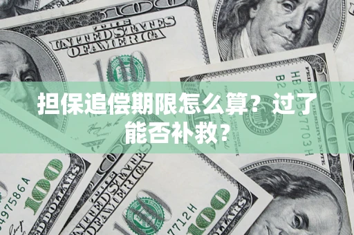 武汉担保追偿期限怎么算？过了能否补救？